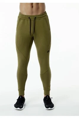 Jogger con puños Alphalete para hombre - musgo, talla X-grande Foto 1 de 4