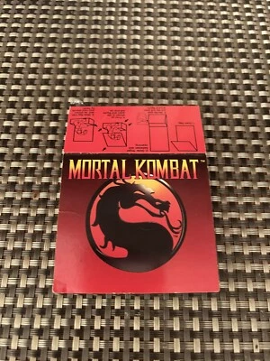 Smoke Shadow Ninja - Mortal Kombat Sega Genesis SNES Promo Pop-Up Tip Card Foto 1 de 4