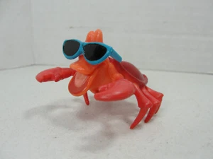 Disney The Little Mermaid 2" SEBASTIAN THE CRAB with Sunglasses PVC Figure - Picture 1 of 3