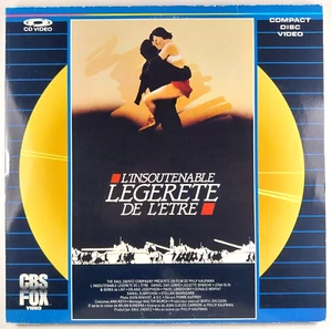 Laserdisc L'Insoutenable Légèreté de l'Être Laser Disc PAL VF Version Française - Bild 1 von 4