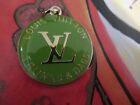 LV LOUIS VUITTON  ZIP PULL  CHARM 29X25MM gold tone,  GREEN THIS IS FOR 1