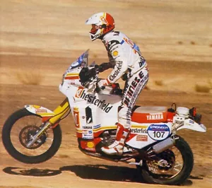 Serie adesivi replica yamaha Paris Dakar Chesterfield - Foto 1 di 2