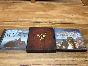 3 Myst PC Games Trilogy - Myst, Riven & Myst III Exile - Imagen 1 de 12