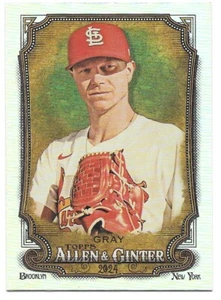 2024 Topps Allen & Ginter SONNY GRAY Silver Portrait -St. LOUIS CARDINALS- #157 - Picture 1 of 1
