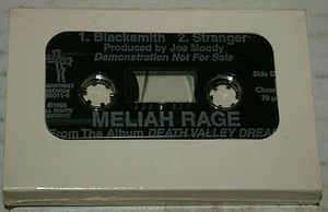 Meliah Rage Very Rare New Sealed 2 Track Promo Tape Cassette Blacksmith Stranger - Picture 1 of 1