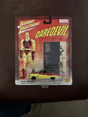 Johnny Lightning Marvel Comics  #5 Daredevil Bumomgous Diecast Car - Image 1 of 2