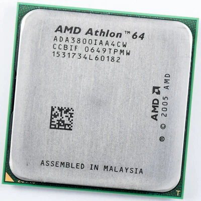 AMD Athlon 64 3800+ ADA3800IAA4CW AM2 Orleans 59W Single Core Processor 2.4GHz - Image 1 of 3