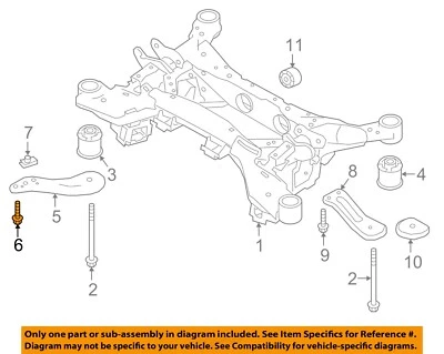 LAND ROVER OEM Range Rover Velar Front Suspension-Reinforcement Bolt LR090446 - Image 1 of 2