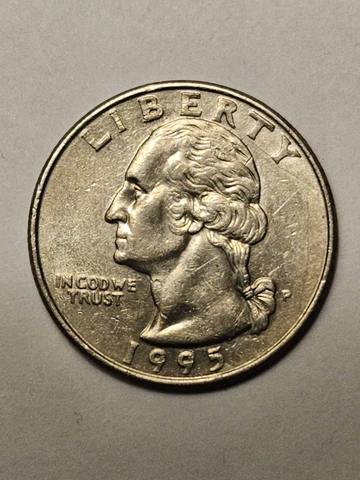 1995 P Washington quarter Cover