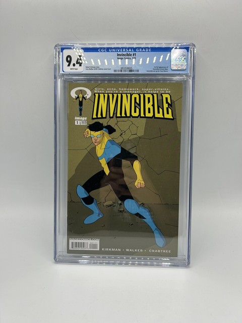 Invincible 16 (2004) CGC 9.4 NM 1st ANGSTROM LEVY Kirkman Image Comics