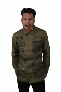 DOPE Men's Standard Issue M65 Military Style Jacket NWT - Picture 1 of 2