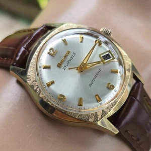 Reloj Automático Hombre Vintage BULOVA SEA KING "BF" 10CPACD 23Joyas Fecha EE. UU. 1972 - Imagen 1 de 20