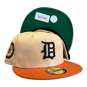 New Era Detroit Tigers 59FIFTY Fitted Hat Suede 1951 All Star Game Patch 7 1/4 - Picture 1 of 7