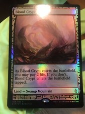 MTG Magic The Gathering Blood Crypt Zendikar Expeditions NM ⭐️Rakdos⭐️