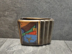 Jarrón Dümler und Breiden Memphis jarrón esquinero vintage aprox. 11,5 cm - Imagen 1 de 7
