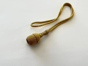 WK2 Staatsbeamten Ehrendolch Portepee / WW2 German Government Dagger Knot M1939 - Bild 1 von 2