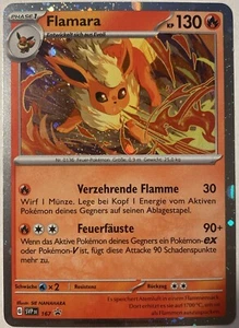 Pokemon Flamara Deutsch HOLO SVP DE 167 Promo Near Mint - Bild 1 von 2