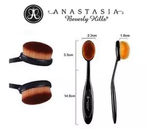 Anastasia Beverly Hills Oval Face Blending Brush Surface Makeup Blending - Picture 1 of 2