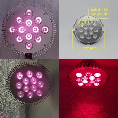 36W Infrared IR 810nm 850nm 830nm 940nm LED Lamp Light Bulb night vision PAR38 - Image 1 of 4
