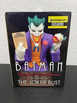 Batman Serie Animada El Guasón Busto de Pez Riendo DST #21 de 1.000 LE Foto 1 de 4