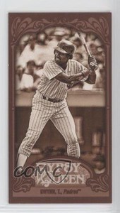 2012 Topps Gypsy Queen Mini Sepia /99 Tony Gwynn #252 HOF