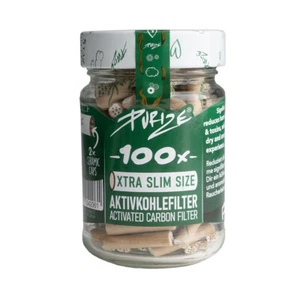 Xtra Slim Filter Tips With Activated charcoal by Purize-1pcs-Organic - Picture 1 of 1
