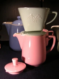 Meitta Minden Pastell Farben Filtro per caffè Anni '50-60 - Foto 1 di 3