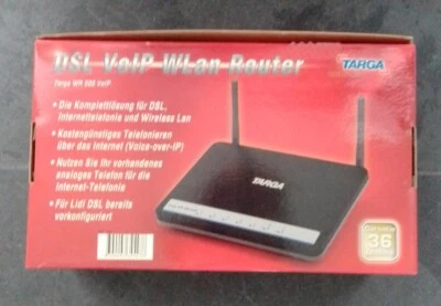 Targa DSL VoIP WLAN Router WR 500 VoIP - Bild 1 von 2