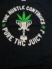 Juicy J - Pure Thc The Hustle Continues T-Shirt ~Never Worn~ Medium