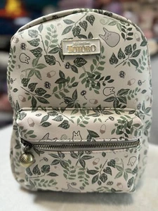 Limited Edition Studio Ghibli My Neighbor Totoro Leaf Acorn Small Backpack Bag - Picture 1 of 6