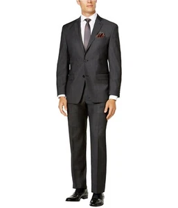 NEW Michael Kors Herringbone Dress Pant Slacks Wool charcoal 42 Unfinished $162 - Picture 1 of 1