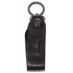 3468X Portachiavi GF FERRE' uomo cuero negro llavero hombre - Imagen 1 de 4