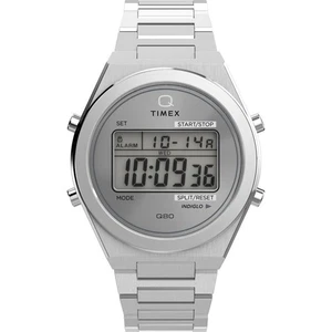 Timex Q80 Continental Silver Watch TW2Y09800 - Picture 1 of 6