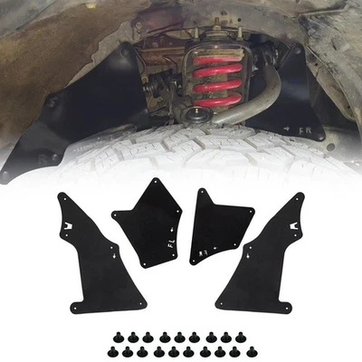 Juego de 4 protectores contra salpicaduras para Toyota FJ Cruiser 2007 2008 2009-2014 forro de guardabarros Foto 1 de 4