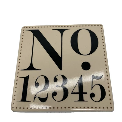 Yankee Candle No. Azulejo de placa de vela serie Coconut 12345 2012. RARO 6" X 6" Foto 1 de 4