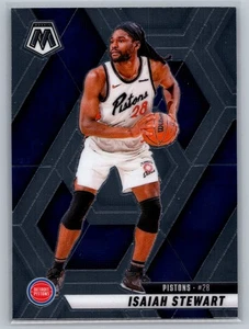 Tarjeta de la NBA Detroit Pistons 2024-25 Panini Mosaic - novato Isaiah Stewart #93 (RC) - Imagen 1 de 2