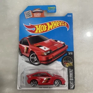 Hot Wheels 1985 Honda CRX NIGHT BURNERZ 5/10 RED 2015 - Picture 1 of 9
