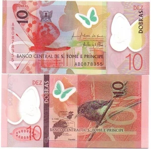 S. Tome e Principe - 10 Dobras 2016 / 2018 UNC Polymer - P. 71 Lemberg-Zp - Picture 1 of 1