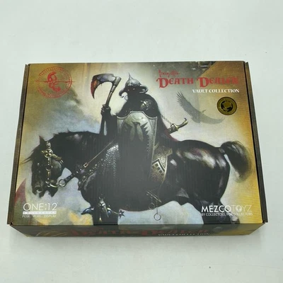 Figura Colección Bóveda Death Dealer Frank Frazetta Mezco Toyz One:12, Caja Abierta Foto 1 de 4