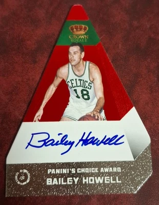 2012-13 Preferred Crown Royale Bailey Howell Auto Autograph 37/74 Celtics! - Image 1 of 2