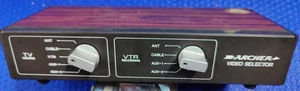 Vintage Archer Video Selector Switch 15-1261 Coaxial TV Cable Aux Radio Shack - Picture 1 of 8