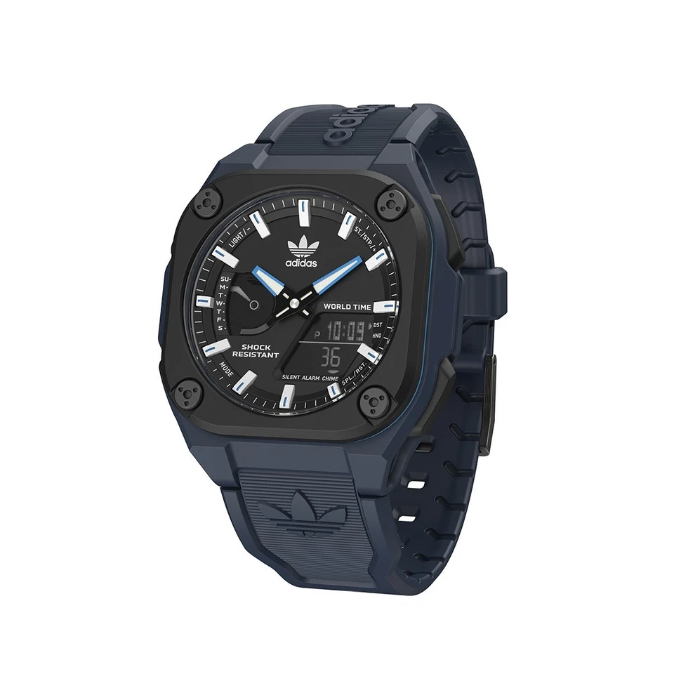 Reloj Pulsera ADIDAS STREET CITY TECH ONE AOST22545 Anadigit Silicona Azul Foto 1 de 1