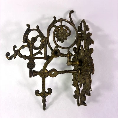Vintage Brass Monastery Church Bell Ornate Wall Mounted Hanging Gothic Doorbell - Image 1 of 4