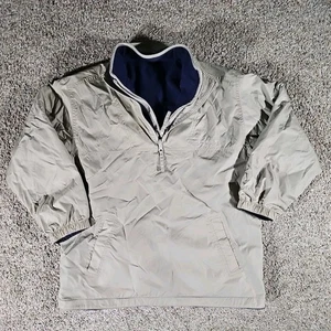 Old Navy Reversible 1/4 Zip Jacket Sz 12 - Picture 1 of 8