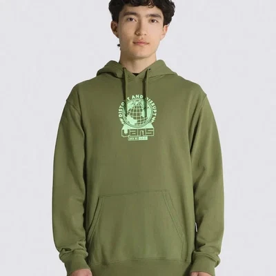 VANS Global - Sudadera con Capucha Verde Olive Branch Para Hombre M - ¡¡NUEVA!!! Foto 1 de 4