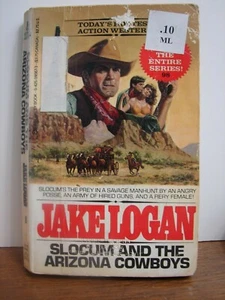 Slocum Ser.: Slocum and the Arizona Cowboys by Jake Logan (1987 G Cond. 5147 - Picture 1 of 2