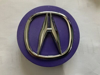Центральный колпак ступицы 2005-2019 Acura ILX MDX RDX RL RLX TL TSX ZDX ФИОЛЕТОВЫЙ 44742 OEM - Изображение 1 из 4