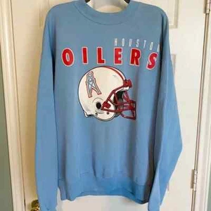 Vintage Houston Oilers Sweatshirt , Gift For Men Women AN37167 - Picture 1 of 2