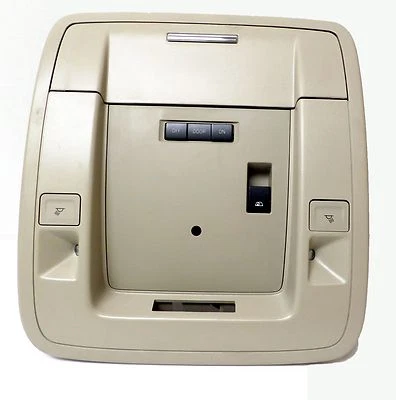 2015-2020 Chevrolet Silverado GMC Sierra New OEM Roof Console Rear Slider Shale - Image 1 of 4