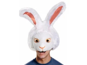 Peter Cottontail Head Mask Adult Bunny Easter Rabbit Costume Prop Halloween Ears - Picture 1 of 1